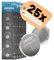 ABSINA CR1220 Knopfzelle 3V Lithium 5X 5er Pack - Batterie CR 1220 auslaufsicher & Lange Haltbarkeit - CR 1220 3 Volt für Autoschlüssel, Uhr UVM - CR 1220 Batterien, CR 1220 Lithium Batterien