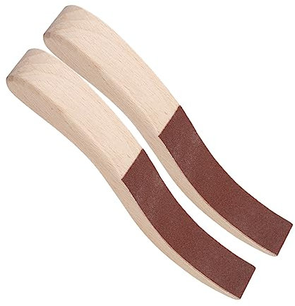 VICASKY Schleifblöcke Für Klavier Holzschleifblock Polierwerkzeug Zum Entfernen Von Verhärtetem Hammerfilz S-förmiges Design Einfach Zu Bedienen