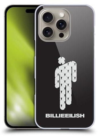 Head Case Designs Officially Licensed Billie Eilish Blohsh Key Art Hard Back Case Compatible With Apple iPhone 16 Pro