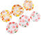 MAGICLULU Pcs Reusable Washable Beeswax Bowl Covers Elasticated Food Storage Covers