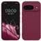 kwmobile Housse Compatible avec Google Pixel 9 Coque - Housse de téléphone en TPU avec Protection Appareil Photo - Magenta Lilas