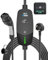 EVDANCE EV Charging Cable for Electric and Hybrid Vehicles, 10 Metres, 3 Pin UK Plug to Type 2 Car Charger, 10A Max, IP66 Protection Suitable for Home & Travel, Black