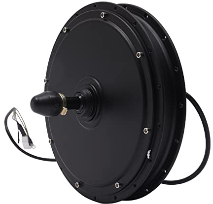 QAZXDRFG Kit Motore per Bici elettrica da 1000 W e 48 V - Motore Centrale e Motore del mozzo della Ruota Posteriore per la conversione di Bici elettriche, Motore per Bicicletta ad Alta Potenza