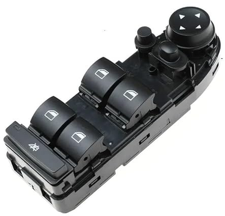 Botonera Elevaluna Interruptor Para BMW Para 07-14 Para X5 Para X6 E87 E90 E91 E70 E71 Interruptor de ventana eléctrica principal Regulador de elevación de vidrio