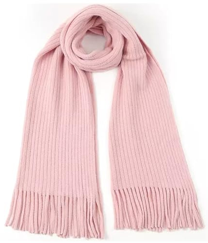 Royid Kids Scarf for Girls Winter Warm Knit Toddler Baby Scarves Neck Warmer Tassel Scarf for Boys Girls