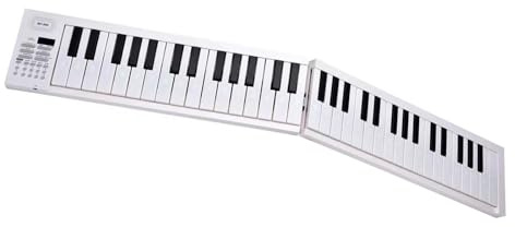 61 Tasten E Piano Digitale Musik Elektronische Tastatur Tragbare faltbare Klaviertastatur Musikinstrument für Kinder Tragbare Klaviertastatur