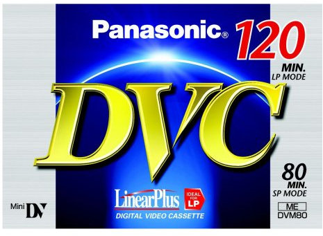 Panasonic Nastro Mini DV 80 1Pz.