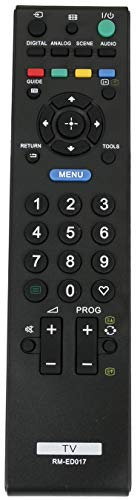 VINABTY RM-ED017 RMED017 Telecomando sostitutivo compatibile con Sony Bravia LCD TV KDL-40P3600 KDL-40P5600 KDL-37P55XX KDL-37S55XX KDL-40S5500 KDL-37S5500 KDL-37P5650 KDL-40P3600 KDL-40P5650