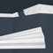 Marbet Deckenleisten weiß Sparpaket aus Styropor EPS - Stuckleisten gemustert, im traditionellen Design - (40 Meter B-51) Stuck Winkelleisten Wandleisten