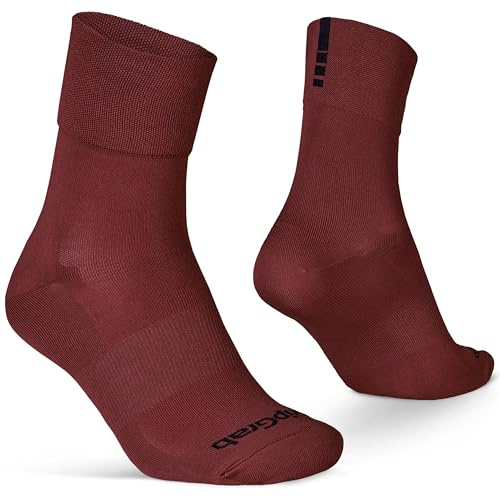 GripGrab Lightweight SL Fahrrad Socken Sommer - Radsocken Kurz & Lang | Coolmax Material mit Mesh-Zonen, 1er & 3er Pack, ca. 9 cm kurz / ca. 15 cm lang, minimales Branding