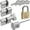 BASI | V50 Schließzylinder | gleichschließend und frei kombinierbar | Viele Längen verfügbar | Profilzylinder für Haus und Wohnung | Knaufzylinder A:K30 mm B:30 mm