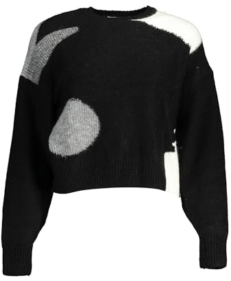 DESIGUAL MAGLIA DONNA NERO