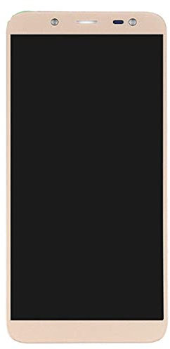 N+B Monitor LCD Touch Screen, Gruppo digitalizzatore Touch Screen con Set di Strumenti, Kit di Parti di Riparazione del Pannello LCD per Display Samsung Galaxy J6 2018 J600FN/DS (Oro)
