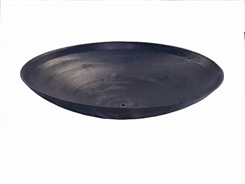 Casaflora Pflanzschale/Feuerschale Rondo aus Gusseisen, schwarz 60x13