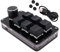 Tiardey Einhändige Makro-mechanische Tastatur 6-Tasten-Mini-Gaming-Tastatur mit 1 Knöpfen für Office-Gaming-Medien