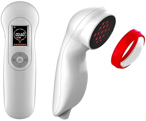 Cold Red Light Therapy Device LLLT 650nm & 808nm for Muscle Pain Relief, Face and Body Use for Humans and Pets