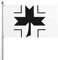 Roundel croato WW2 3x5ft Patio Garden Flag Decorazione per interni Bandiera stampata su un lato