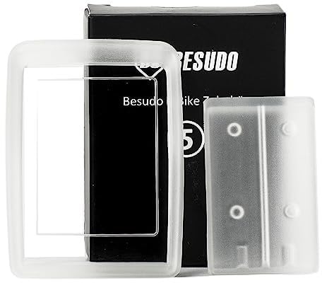 Besudo Schutzhülle-Set passend für Bosch Kiox 300 Display und Dispalyhalter - Displayschutz für Kiox 300 und Schutzabdeckung für Smartphone-Griff(BSP3200) Displayhalter -LA036-K-Set