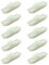 MCHNIC Lot de 10 guides de chaîne pour pare-chocs Stihl 024 026 029 034 036 038 044 046 066 088 MS210 MS230 MS240 MS250 MS290 MS360 MS440 MS460 MS650 MS660. MS880 Tronçonneuse remplace # 1121 648 6610