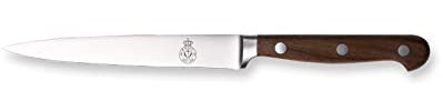 WEITZ Schinkenmesser 15 cm – Scharfes Molybdänstahl-Messer mit Walnussgriff – Präzisions-Universalmesser aus Solingen – Langlebig, ergonomisch & Made in Germany