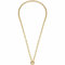 JEWELS BY LEONARDO Collier Clip & Mix Romea • Chaîne en acier inoxydable doré • Maillons massifs en forme de haricot • Anneau pour accrocher des breloques • 50 cm de longueur • Cadeau Bijoux Femme