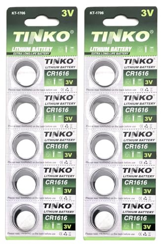 CR1616 (10 pack) 3v volts Lithium Batteries