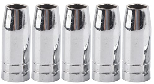 MB 25AK Gasdüse, 5 Stück Konische Gasdüse 15 Mm für Binzel MB 25AK MIG MAG Schweißbrenner MB 25AK Schweißbrennerteile