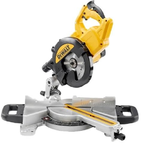 DEWALT - Scie à onglets radiale 1400W - DEWALT - DWS774EXB-QS