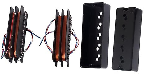 BESTonZON Pickup Bass Humbucker Bass Teile Gitarre Humbucker Bass Zubehör