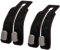 LONGRAY Car Seat Back Storage Hooks (2PCS) Auto Seat Hook Hangers for Purse Umbrellas Bags (Black)