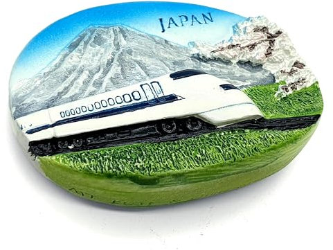 Japan Fridge Magnet, 3D Magnet Travel Sticker Souvenirs, Global Landmarks, Must-Have Featuring Iconic Cities like Dubai, London, Paris, and More (Japan)