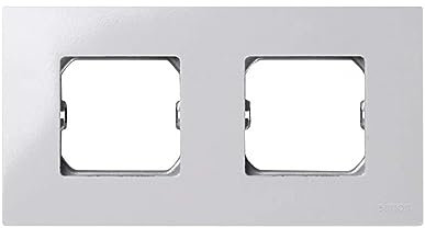 SIMON 27 PLAY Marco 2 Elemento Blanco 85x162mm.