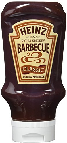 Heinz Salsa Clásico de barbacoa, 400 ml - [Pack de 15]