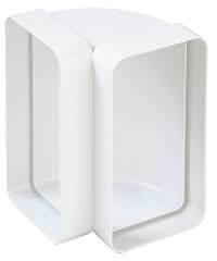 EDIL PLAST serie CCV229B Curva verticale in ABS per tubo rettangolare 220x90 mm