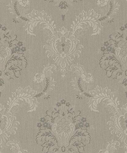 Textiltapete Rasch Textil Mirage Ornament grau anthrazit 079059