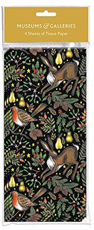 Pack of Christmas Garden Tissue Paper Museums and Galleries Collection