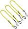 3 Foot Safety Tool Lanyard, Tough Scaffold Hard Hat Lanyard with Carabiner, Adjustable Loop End, Ultra-Durable, Premium Quality Materials Ideal for Scaffold, Tools, Construction (3) Yellow