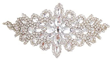 Strass Gürtel Brautgürtel Schärpe Gürtel Taillengürtel Damen Hochzeitskleid Gürtel Hochzeitsgürtel mit Kristallen Hochzeitsgürtel für Braut Strass ApplikationSilber