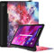 LEHEE Hülle für Lenovo Yoga Tab 11 YT-J706F, Leicht PU Leder Folio Ständer Schutzhülle Etui Case für Lenovo Yoga Tab 11 YT-J706F, Galaxis