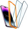 Spigen AlignMaster Full Coverage Tempered Glass Screen Protector for iPhone 14 Pro Max - 2 Pack