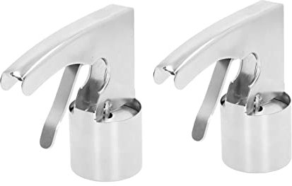 Cuchara para helado Thrifty de 2 uds, cuchara para helado cilíndrica de acero inoxidable, cuchara para helado grande de estilo antiguo con gatillo