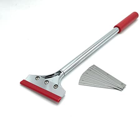 CCA Flooring and Wall Scraper 18 inch with 10 Sheffield Steel Spare scrapers