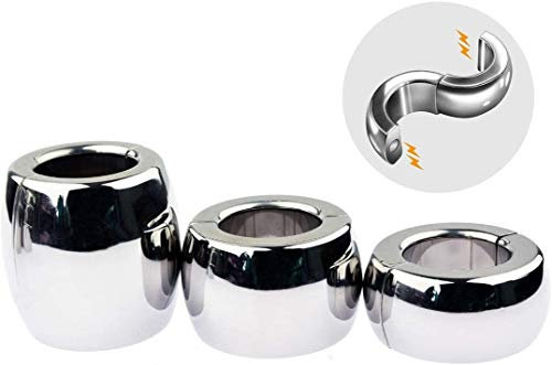 Extrem Schwer Hodenring Edelstahl Hodenstrecker Segmentring Nahtlose Penisring Cockring Magnetische Hahnringe Für Männer Mit Schraubenschlüssel Und Schraube, Penisringe (Size : 30mm)