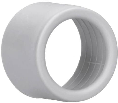50 Stück M32 Rohrendtüllen 32x26mm M16-M50 16mm bis 50mm PP Kunststoff Lichtgrau Voxura für Installationsrohre