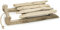 Euro Souvenirs Deko Holzschlitten 34x16x5cm | Weihnachtsdeko Schlitten Antik | Weihnachten Deko