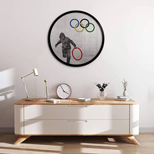 Banksy Poster London Olympics Wohnzimmer Graffiti Bilder Vintage Street Art Deko moderne Kunst