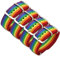 mintolex LGBT Pride-Armband für Bisexuelle, Lesben, Schwule, LGBTQ-Pride-Armbänder, handgefertigt, Nylon, verstellbares Armband, Uhrenarmband, Regenbogen-Armbänder für Damen und Herren, Parade,