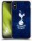 Head Case Designs Officially Licensed Tottenham Hotspur F.C. Distressed Badge Soft Gel Case Compatible With Apple iPhone X/iPhone XS