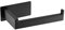 Ibergrif MK34051B, Porte Papier Toilette, Support Papier Toilette Mural, 304 Acier Inoxydable Porte Rouleau Toilette, sans perçage Porte-Papier hygiénique Autocollant 3M, Noir