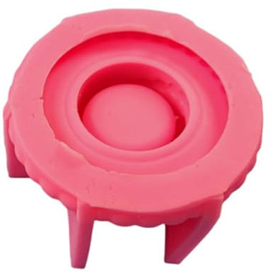 YAOGUI Teacup Candlesticks Resins Moulds Tray Teacup Holder Silicone Molds Cements Craft Castings Moulds Tray Teacup Candlesticks Silicone Teacup Holder Resins Molds